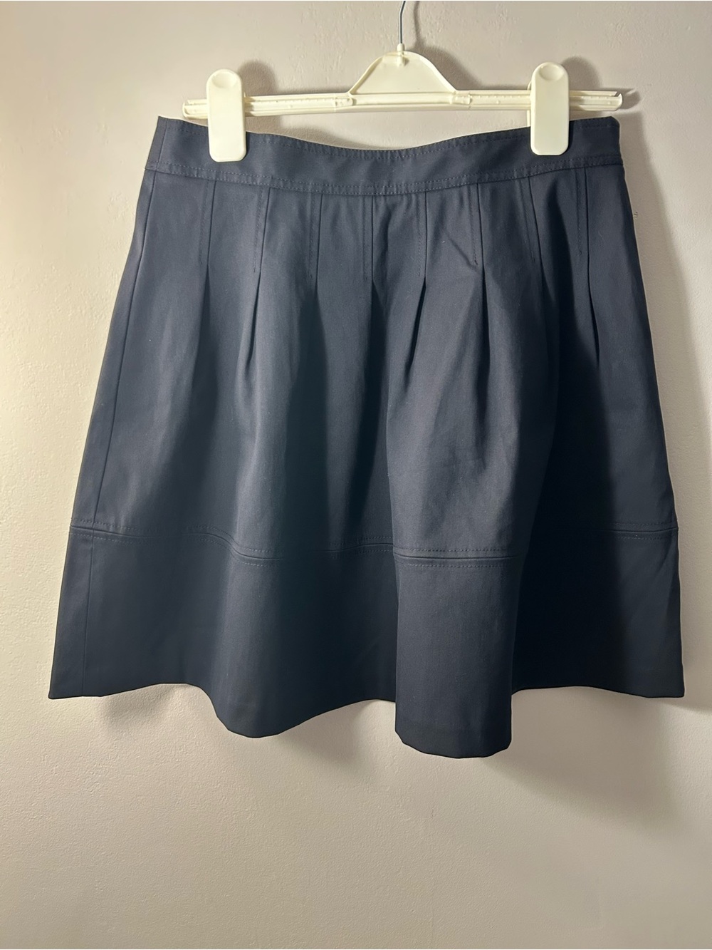 Theory Pleated A-Line Skirt